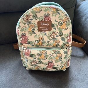 Disney Loungefly Lion King Character Backpack
